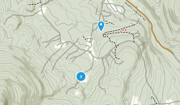 Round Top, New York Map
