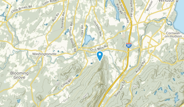Salisbury Mills, New York Map