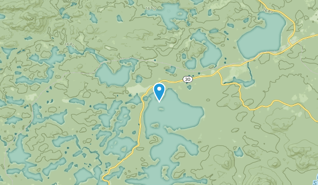 Saranac Inn, New York Map