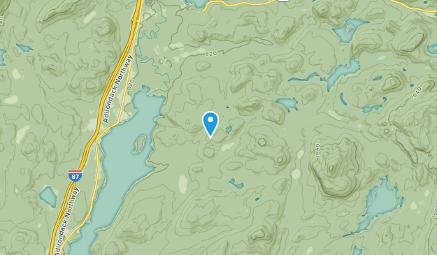 Schroon, New York Map