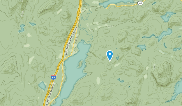 Schroon, New York Map