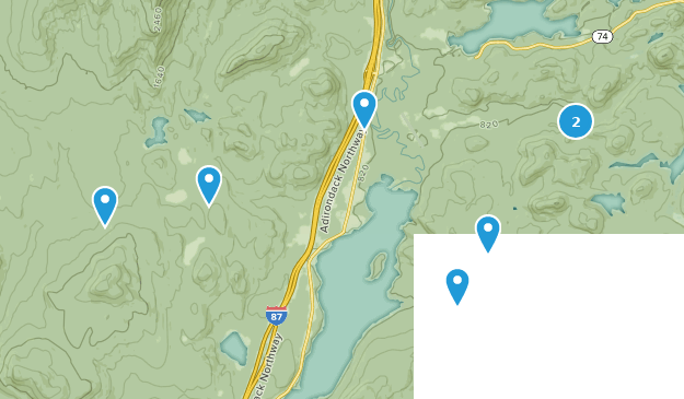 Schroon, New York Map