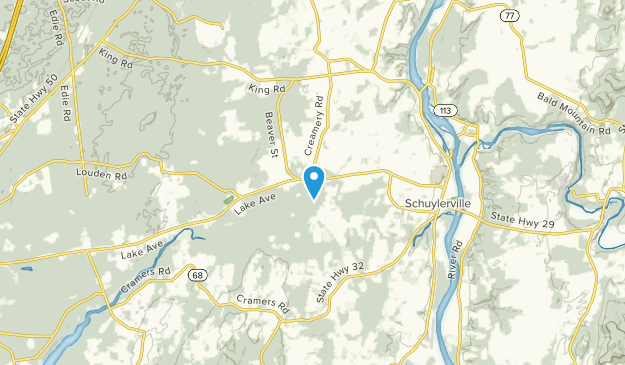 Schuylerville, New York Map