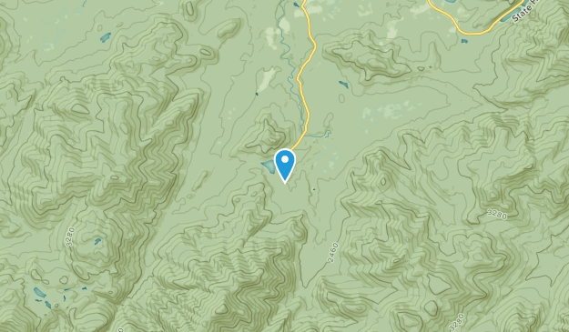 Shady Corner Curve, New York Map