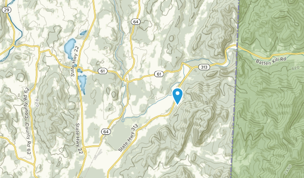 Shushan, New York Map