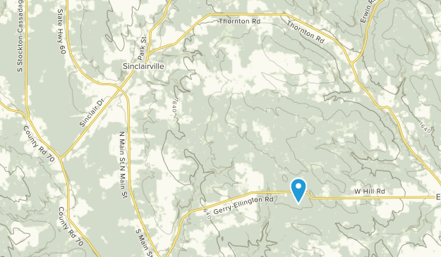 Sinclairville, Nueva York Map