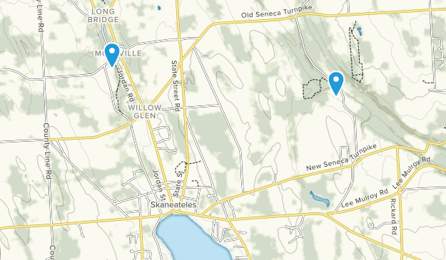 Skaneateles, New York Map