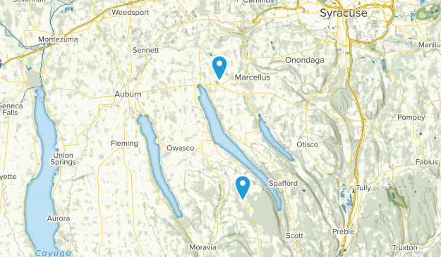 Skaneateles, New York Map