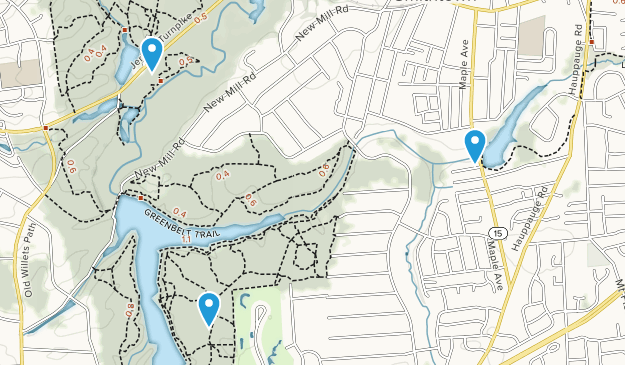 Smithtown, New York Map