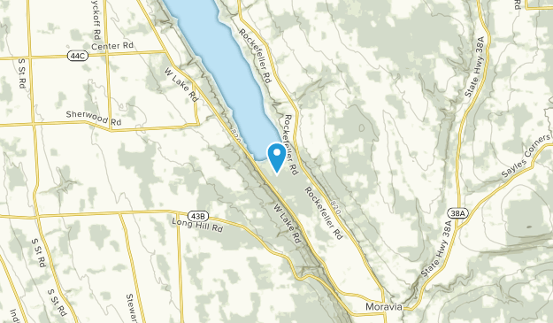 Southeast Owasco, New York Map