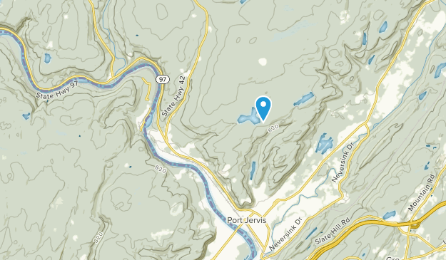 Sparrow Bush, New York Map