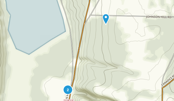 Springwater, New York Map