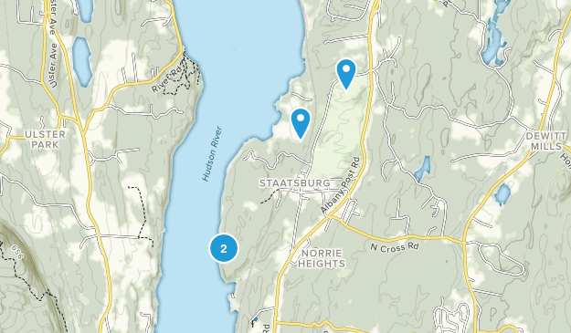 Staatsburg, New York Map