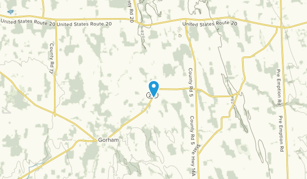 Stanley, New York Map
