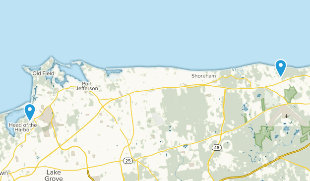 Stony Brook, New York Map