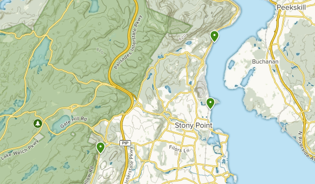 Stony Point, New York Map