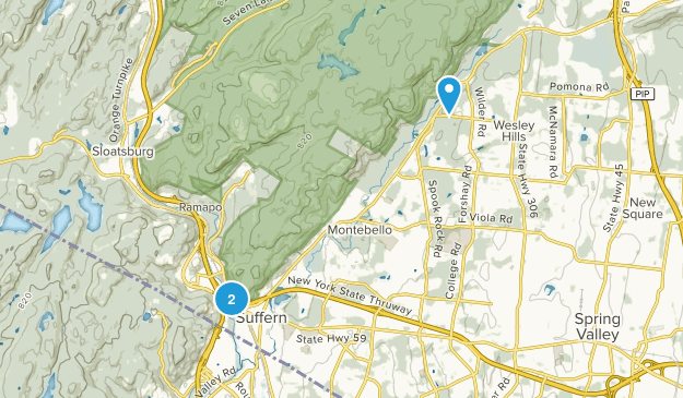 Suffern, New York Map