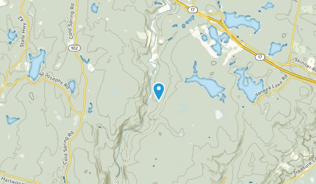 Thompson, New York Map