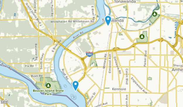 Tonawanda, New York Map