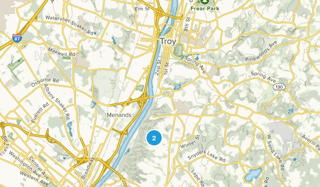 Troy, New York Map