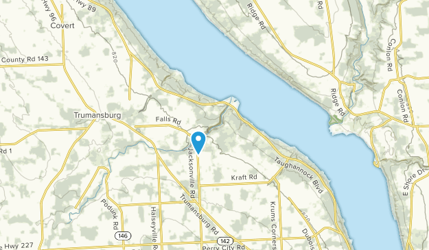Ulysses, New York Map