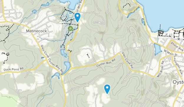 Upper Brookville, New York Map