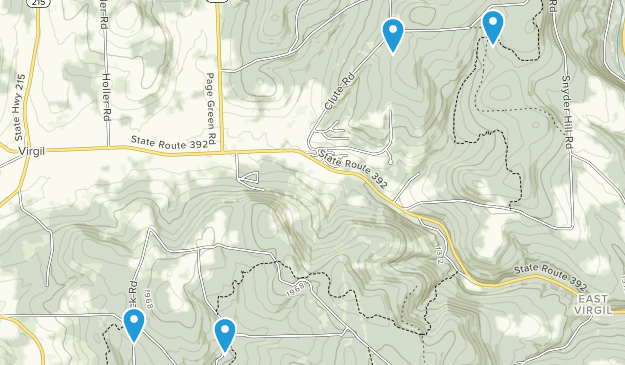 Virgil, New York Map