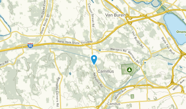 Warners, New York Map
