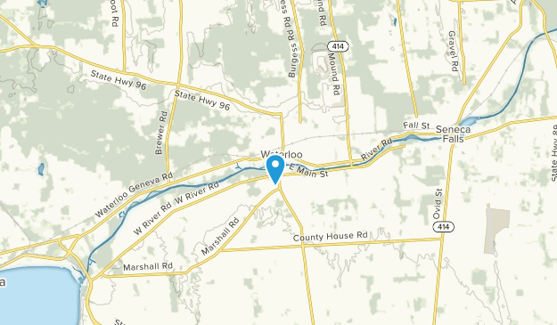 Waterloo, New York Map