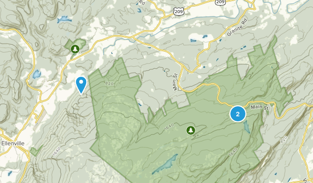 Wawarsing, New York Map