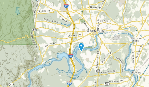 West Glens Falls, New York Map