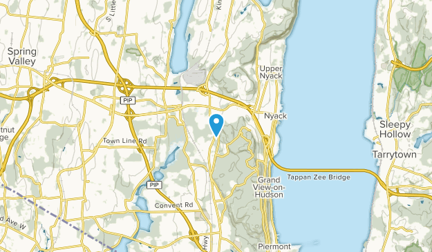 West Nyack, New York Map