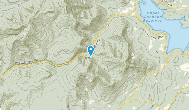 West Shokan, New York Map