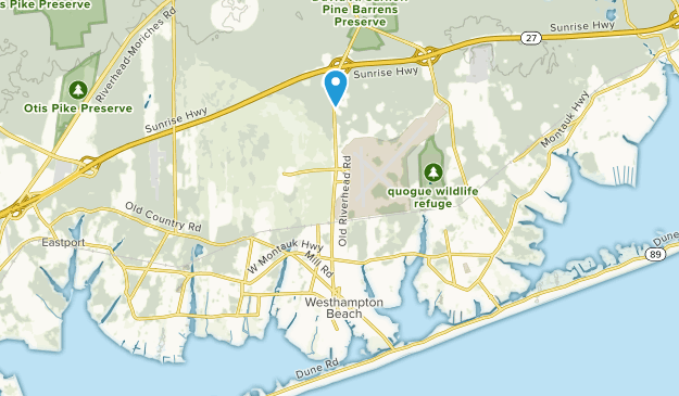 Westhampton Beach, New York Map