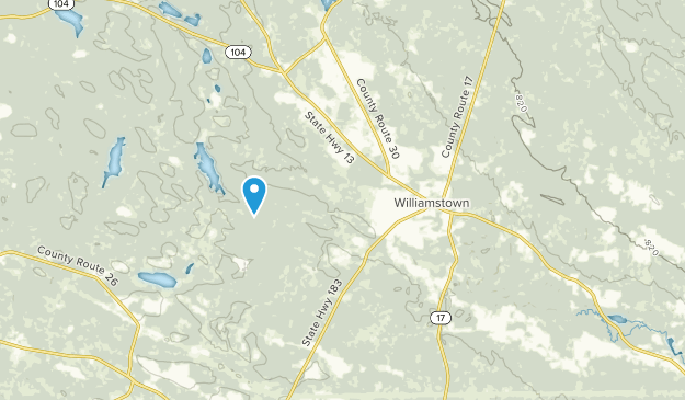 Williamstown, État de New York Map