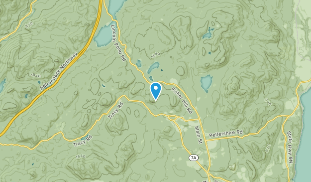 Witherbee, New York Map