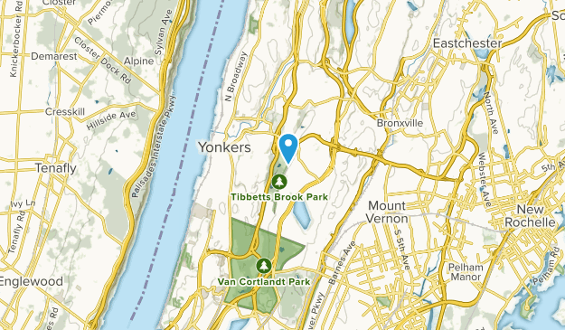 Yonkers, New York Map