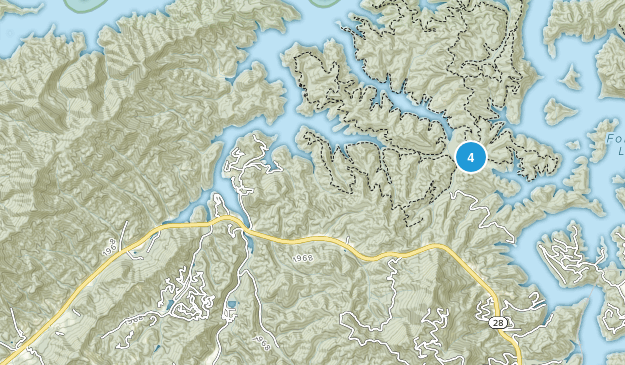 Almond, North Carolina Map
