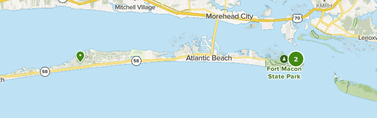 Exploring the Map of Atlantic Beach, North Carolina: A Comprehensive Guide