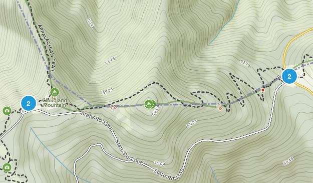 Bakersville, North Carolina Map