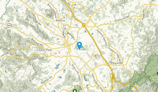 Barker Heights, North Carolina Map
