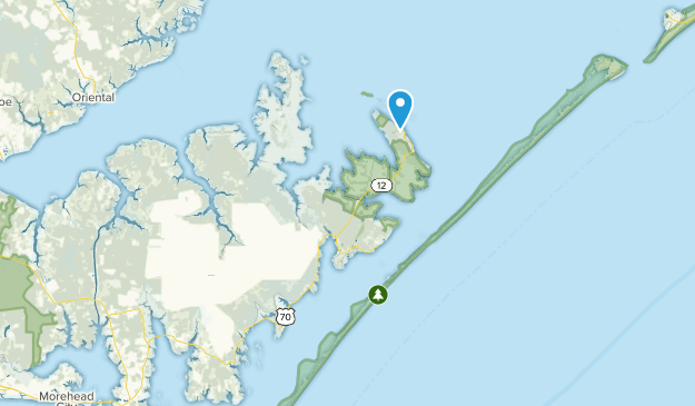 Beaufort, North Carolina Map