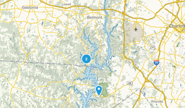 Belmont, North Carolina Map