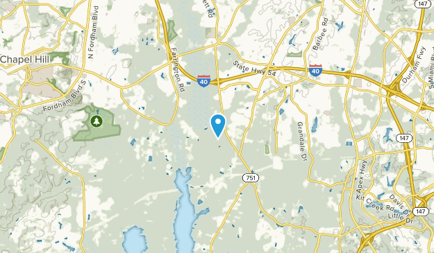 Blands, North Carolina Map
