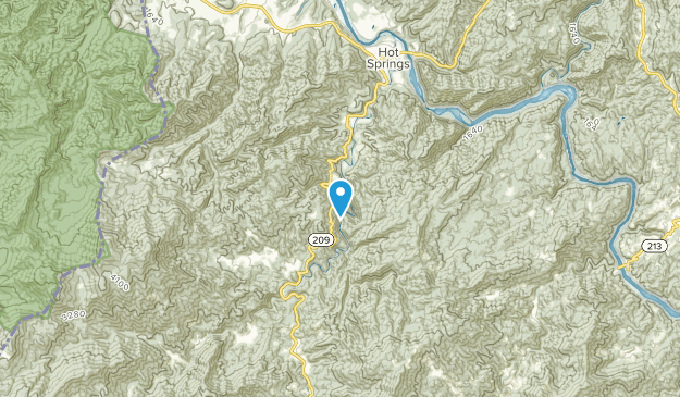 Bluff, North Carolina Map