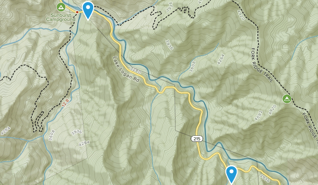 Burnett Siding, North Carolina Map
