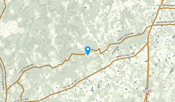 Cameron, North Carolina Map
