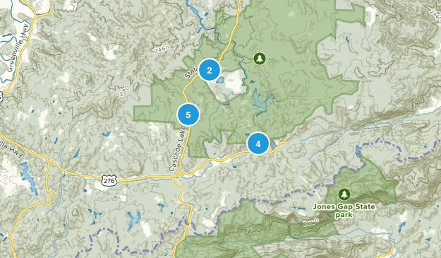 Cedar Mountain, North Carolina Map