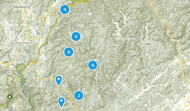 Collettsville, North Carolina Map