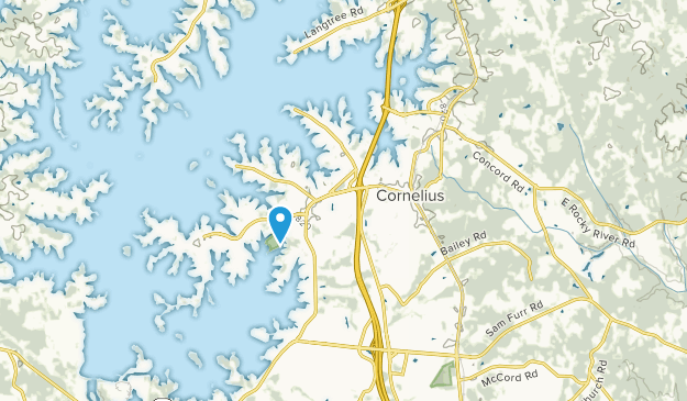 Cornelius, Caroline du Nord Map